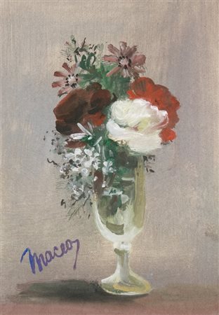 Maceo Casadei, Senza titolo, Tecnica mista su carta, cm. 34x24 Firma in basso...