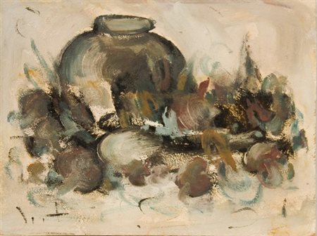 Alvaro Danti, Senza titolo, Olio su tavola, cm. 30x40 Firma in basso a sinistra.