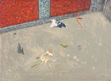 Andrea Salvino, Senza titolo, 2003 Olio su tela, cm. 40x55 Firma sul retro....