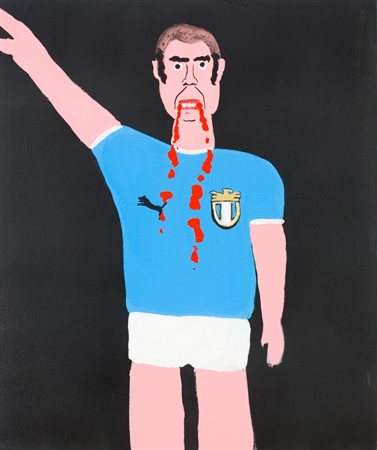 Laboratorio Saccardi, Ansia Romana, 2006 Acrilico su tela, cm. 60x50 Firma...