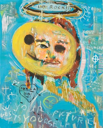 Laboratorio Saccardi, Inri Rock, Tu sei la tua immagine, 2009 Tecnica mista...