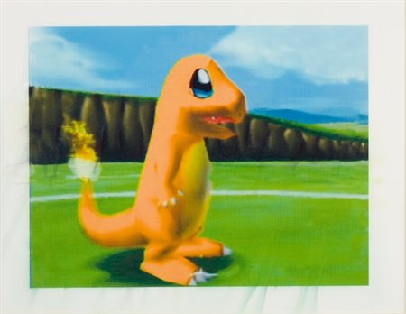 Miltos Manetas, After Pokemon, 2000 Vibracolor, cm. 36x46