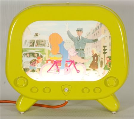 Sergio Cascavilla, Sergunho, Scultura luminosa, cm. 36x39x12 Etichetta...