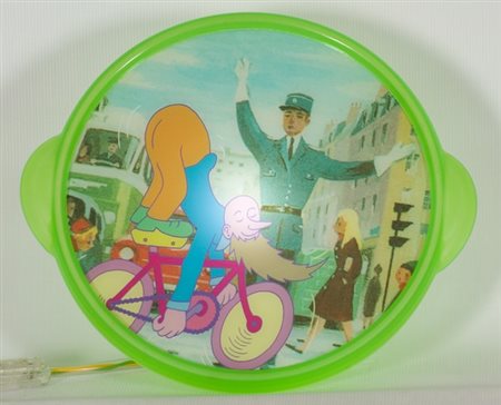 Sergio Cascavilla, Senza titolo, Scultura luminosa, cm. 28x32x12 Certificato...