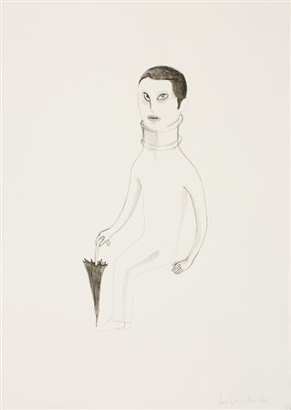 Lorenzo Scotto di Luzio, Senza titolo, 2004 China acquerellata su carta, cm....