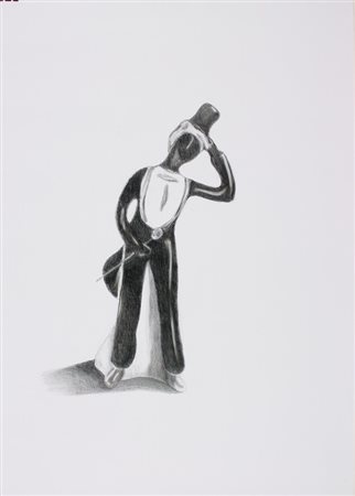 Lorenzo Scotto di Luzio, Senza titolo, 2001 Matita su carta, cm. 100x70