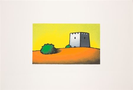 Tino Stefanoni, Senza titolo, Serigrafia su carta, es. 87/100, cm. 70x100...