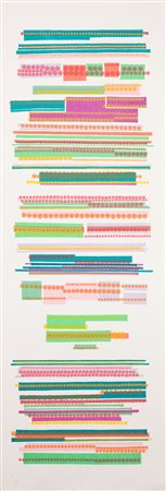 Aoi Huber-Kono, Orizzontale-verticale, 1989 Cartella composta da 2 serigrafie...