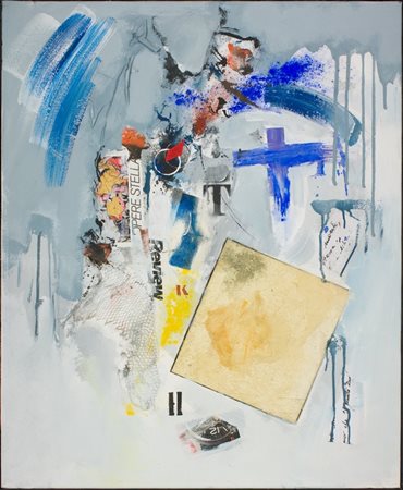 Giuseppe Biasio, Stella, 2013 Tecnica mista su tela, cm. 80x66 Firma sul...