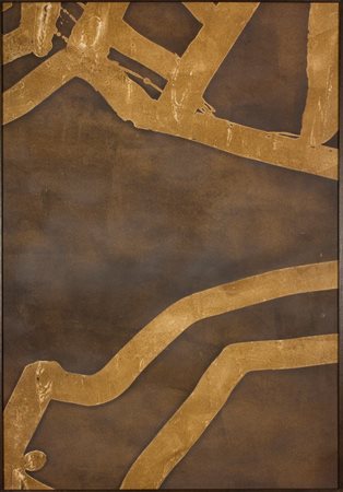 Franca Pisani, Attraversamenti, 2009 Tecnica mista su Papier mache, cm....