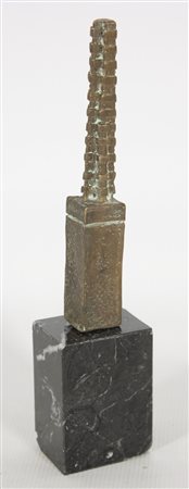 Giulio D'Anna, Senza titolo, 1940 c.a. Scultura in bronzo, cm. 23x5x4 Firma...