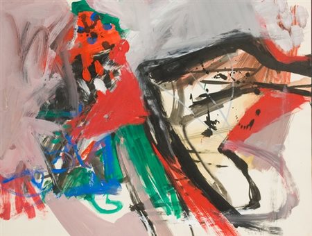 Claudio Cintoli, Schizzi di memoria, 1961 Tecnica mista su cartoncino, cm....