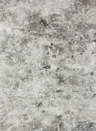 Toshimitsu Imai, Waves, 1992 Acrilico su cartone, cm. 127x95 Firma in basso a...