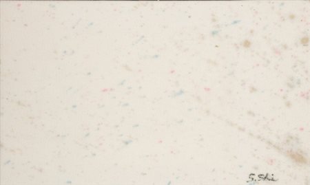 Shozo Shimamoto, Cashmere 01 a Londra, 2001 Tecnica mista su cashmere, cm....