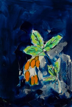 Mario Schifano, Senza titolo, 1990/1995 Acrilico e smalto su tela, cm. 70x50...