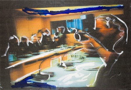 Mario Schifano, Senza titolo, 1990/1997 Acrilico su tela preparata al...