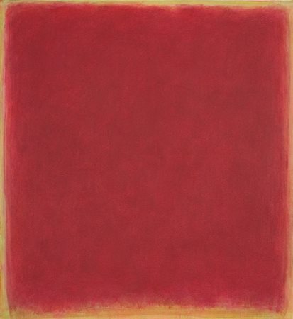 Michael Rogler, Senza titolo, Tecnica mista su tela, cm. 65x60 Firma sul retro.