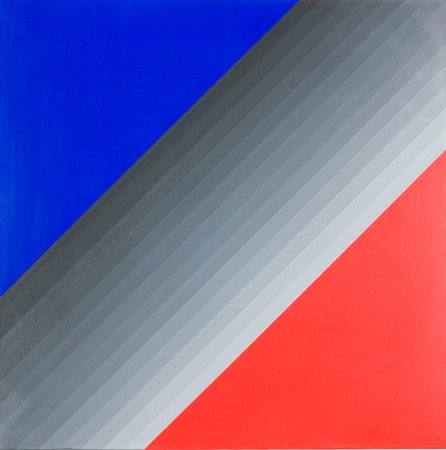 Horacio Garcia Rossi, Senza titolo, 1973 Acrilico su tela, cm. 60x60 Firma...