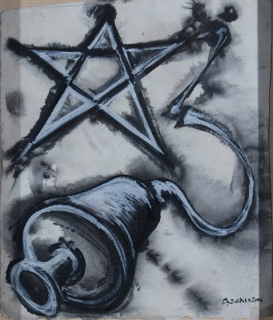 ZORIO GILBERTO (Andorno Micca 1944) "Senza titolo" 2004 Tecnica mista su...