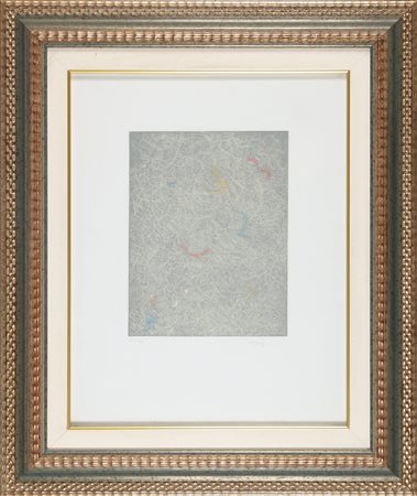 TOBEY MARK (1890 - 1976) Senza titolo. Acquaforte. Cm 55,00 x 69,00....