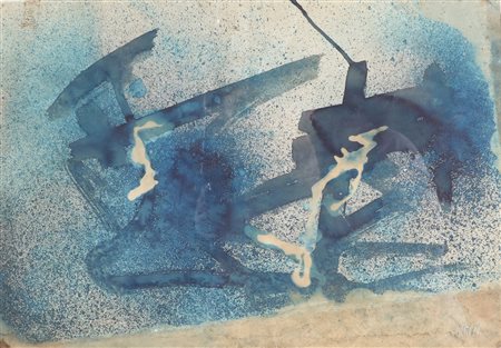 IMAI TOSHIMITSU (1928 - 2002) Senza titolo. Tecnica mista su carta. Cm 34,00...