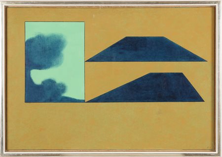 DELLA TORRE ENRICO (n. 1931) Marzo. 2005. Olio su tela . Cm 66,00 x 46,00....