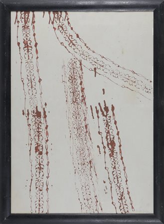 MAMBOR RENATO (n. 1936) Senza titolo. 1969. Acrilico su carta. Cm 70,00 x...