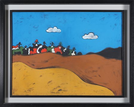 FESTA TANO (1938 - 1988) Senza titolo. 1986. Acrilico su tela. Cm 80,00 x...