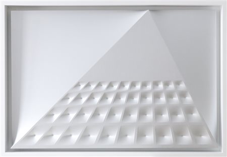 BRUNELLO STEFANO (n. 1960) Struttura prospettica laterale n.1. 2010. Acrilico...