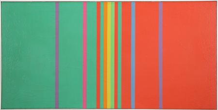 TORNQUIST JORRIT (n. 1938) OP234. 1969. Olio su tela . Cm 111,00 x 56,00. Al...