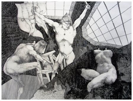 UGO ATTARDI Sori 1923 – Roma 2006 Senza titolo 1971 Incisione es.p.d.a. Firma...