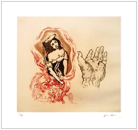 GIORGIO DE CHIRICO Volos (Grecia) 1888 – Roma 1978 Composizione romantica...