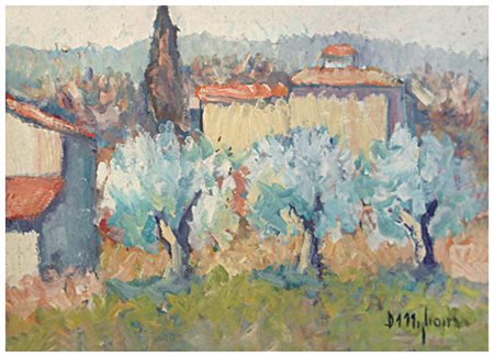 DINO MIGLIORINI Rignano sull’Arno 1907 – Contea 2005 Senza titolo Olio su...