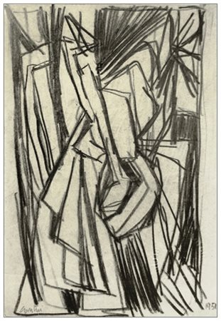 GUALTIERO NATIVI Pistoia 1921 – Greve in Chianti 1999 Senza titolo 1951...