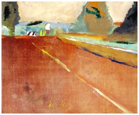 TONINO GOTTARELLI Imola 1920 – Imola 2007 Senza titolo 1991 Olio su tavola 83...