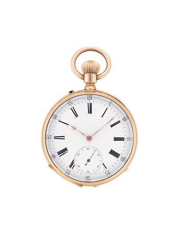 ANONIMOOrologio da tasca da uomo in oro 18KMovimento con carica...