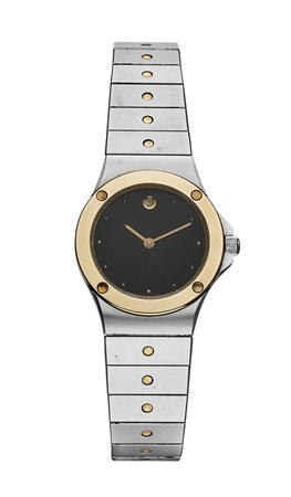 ZENITHOrologio da polso da donna in acciaio e oro 14KAnni '80Quadrante,...