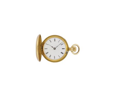 PATEK PHILIPPEOrologio da tasca da donna in oro 18K, demi-savonnette Epoca...