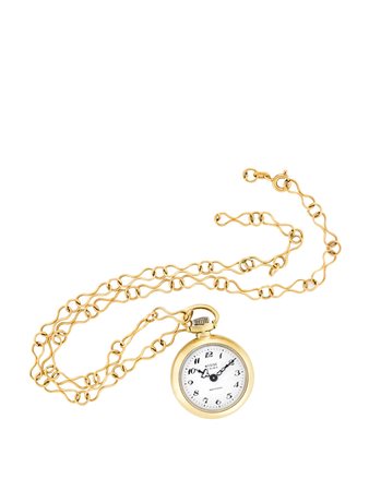 NYSISEOrologio da tasca da donna in oro 18K con catenaEpoca recenteQuadrante...