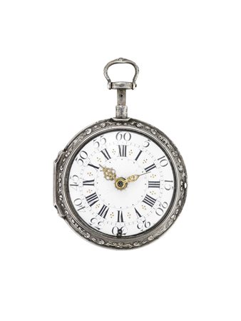 ANDREAS GOLLING 260Orologio da tasca da uomo in argentoEpoca met� secolo...