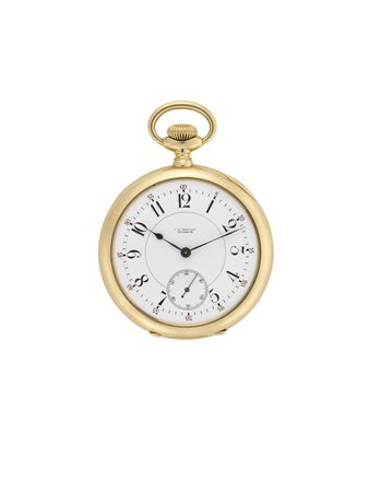 C.H. MEYLANOrologio da tasca da uomo in oro 18KEpoca inizio secolo...