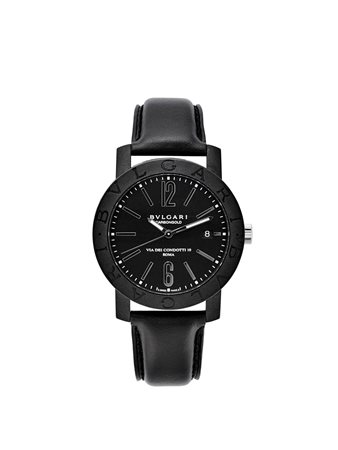 BULGARI Orologio da polso da uomo in carbonioEpoca recente Quadrante,...