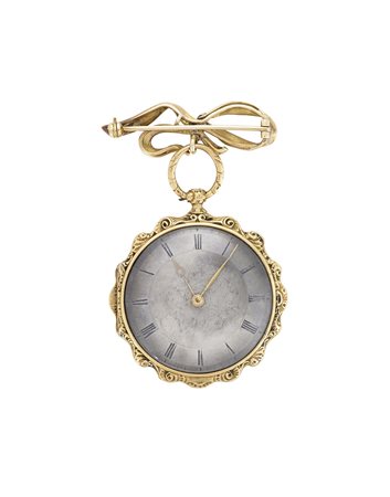 ANONIMOOrologio da tasca da donna in oro 18KEpoca 1850 circaMovimento con...