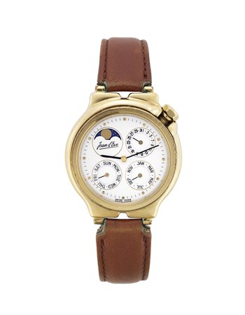 JEAN D'EVE Orologio da polso da uomo in metalloAnni '90Quadrante...