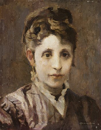 Giuseppe Amisani (Mede Lomellina 1881 - Portofino 1941)"Ritratto...