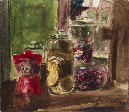 Guido Tallone (Bergamo 1894 - Alpignano 1967)"Negozio di dolciumi a Venezia"...