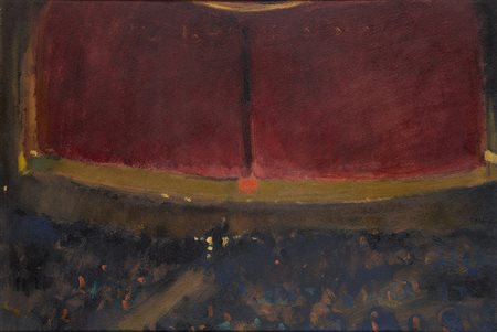 Seif Wanly (Alessandria D'Egitto 1906 - Stoccolma 1979)"Aspettando l'inizio...