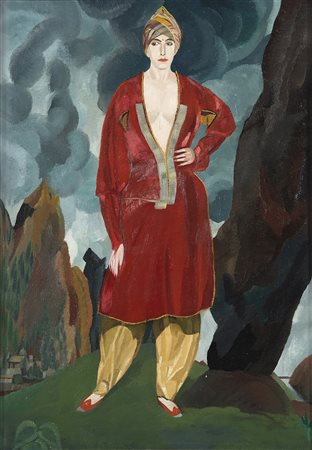 Vittorio Petrella da Bologna (Bologna 1886 - Venezia 1951)"Danzatrice...