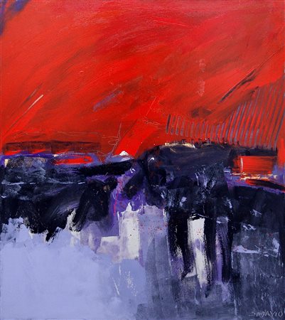 Lucia Sanavio 1954, Rho (Mi) - [Italia] L'abbraccio del tramonto tecnica...