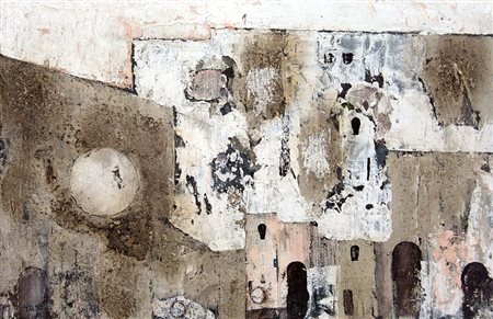 Taldo 1949, Roma (Rm) - [Italia] senza titolo tecnica mista su masonite 35x50...